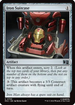 Iron Suitcase (MSC-750) - Commander: Marvel Super Heroes-1