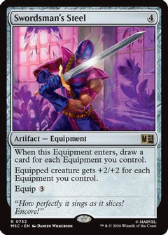 Swordsman's Steel (MSC-752) - Commander: Marvel Super Heroes-1
