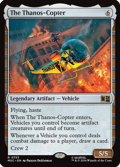 The Thanos-Copter (MSC-753) - Commander: Marvel Super Heroes Foil-1