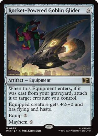 Rocket-Powered Goblin Glider (MSC-825) - Commander: Marvel Super Heroes Foil-1