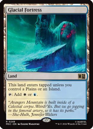 Glacial Fortress (MSC-248) - Commander: Marvel Super Heroes-1