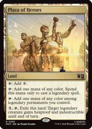 Plaza of Heroes (MSC-255) - Commander: Marvel Super Heroes-1