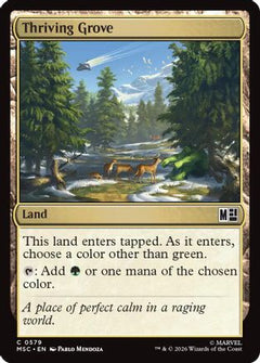 Thriving Grove (MSC-579) - Commander: Marvel Super Heroes-1
