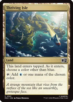 Thriving Isle (MSC-581) - Commander: Marvel Super Heroes-1