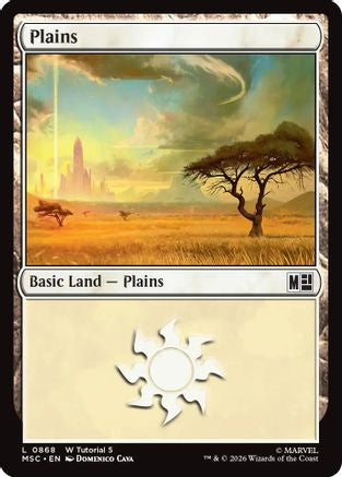 Plains (0868) (MSC-868) - Commander: Marvel Super Heroes-1