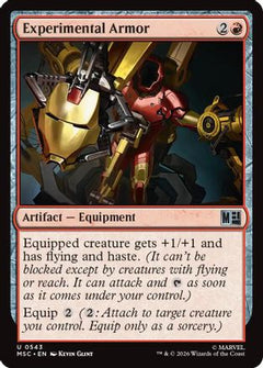 Experimental Armor (MSC-543) - Commander: Marvel Super Heroes Foil-1