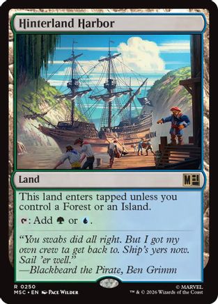 Hinterland Harbor (MSC-250) - Commander: Marvel Super Heroes-1