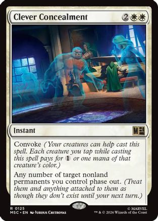 Clever Concealment (MSC-125) - Commander: Marvel Super Heroes-1