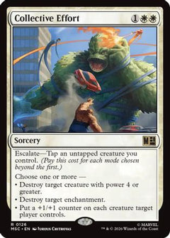 Collective Effort (MSC-126) - Commander: Marvel Super Heroes-1