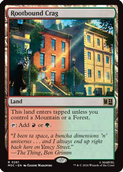 Rootbound Crag (MSC-261) - Commander: Marvel Super Heroes-1