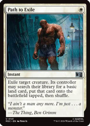 Path to Exile (Surge Foil) (MSC-141) - Commander: Marvel Super Heroes Foil-1