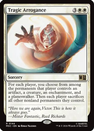 Tragic Arrogance (MSC-144) - Commander: Marvel Super Heroes-1