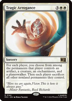 Tragic Arrogance (MSC-144) - Commander: Marvel Super Heroes-1