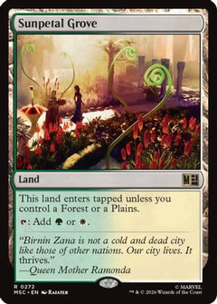 Sunpetal Grove (MSC-272) - Commander: Marvel Super Heroes-1