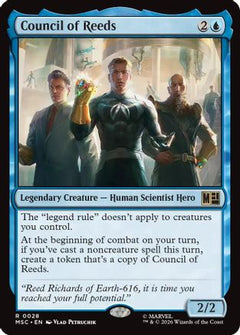 Council of Reeds (MSC-028) - Commander: Marvel Super Heroes-1