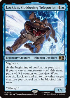 Lockjaw, Slobbering Teleporter (MSC-036) - Commander: Marvel Super Heroes-1