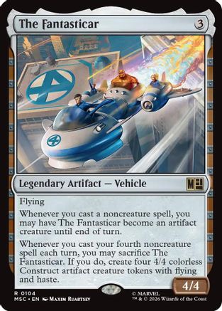 The Fantasticar (MSC-104) - Commander: Marvel Super Heroes-1