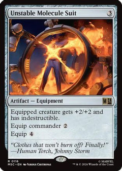 Unstable Molecule Suit (MSC-116) - Commander: Marvel Super Heroes-1