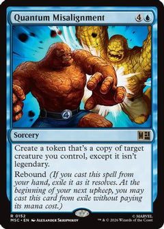 Quantum Misalignment (MSC-152) - Commander: Marvel Super Heroes-1