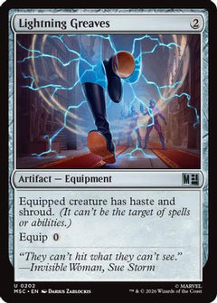 Lightning Greaves (MSC-202) - Commander: Marvel Super Heroes-1
