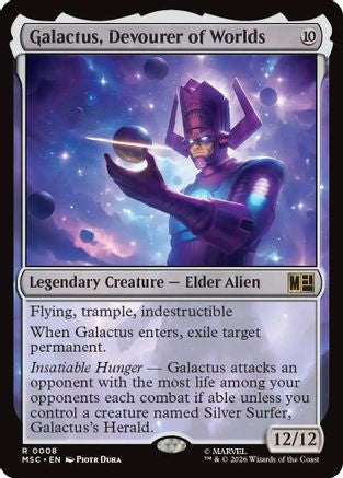 Galactus, Devourer of Worlds (MSC-008) - Commander: Marvel Super Heroes-1