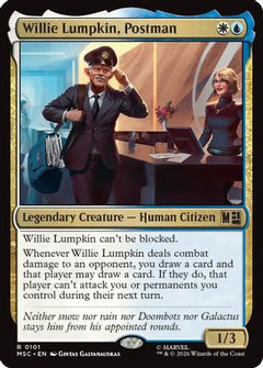 Willie Lumpkin, Postman (Surge Foil) (MSC-101) - Commander: Marvel Super Heroes Foil-1