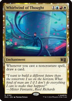 Whirlwind of Thought (Surge Foil) (MSC-190) - Commander: Marvel Super Heroes Foil-1
