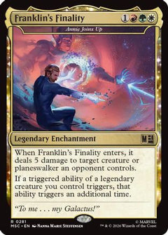 Franklin's Finality - Annie Joins Up (Surge Foil) (MSC-281) - Commander: Marvel Super Heroes Foil-1