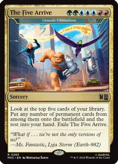 The Five Arrive - Genesis Ultimatum (MSC-283) - Commander: Marvel Super Heroes-1