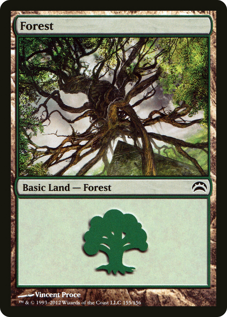 Forest (155) [Planechase 2012]-1