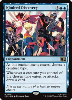 Kindred Discovery (Surge Foil) (MSC-150) - Commander: Marvel Super Heroes Foil-1