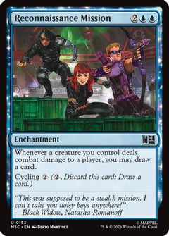 Reconnaissance Mission (Surge Foil) (MSC-153) - Commander: Marvel Super Heroes Foil-1