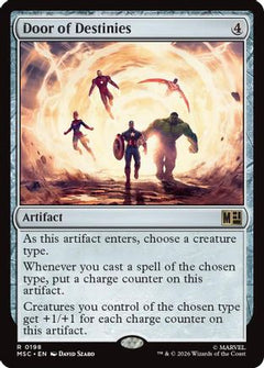 Door of Destinies (Surge Foil) (MSC-198) - Commander: Marvel Super Heroes Foil-1