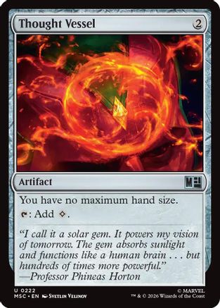 Thought Vessel (Surge Foil) (MSC-222) - Commander: Marvel Super Heroes Foil-1