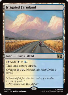 Irrigated Farmland (Surge Foil) (MSC-251) - Commander: Marvel Super Heroes Foil-1
