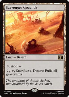 Scavenger Grounds (Surge Foil) (MSC-263) - Commander: Marvel Super Heroes Foil-1