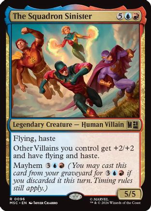 The Squadron Sinister (MSC-096) - Commander: Marvel Super Heroes-1