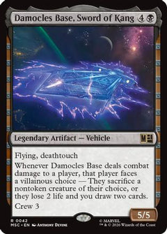 Damocles Base, Sword of Kang (MSC-042) - Commander: Marvel Super Heroes-1