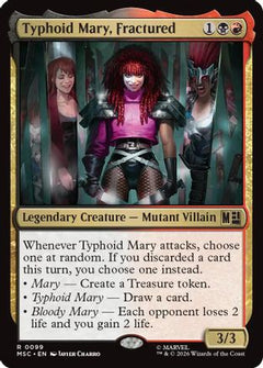 Typhoid Mary, Fractured (MSC-099) - Commander: Marvel Super Heroes-1