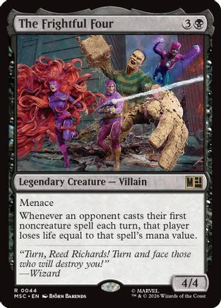 The Frightful Four (MSC-044) - Commander: Marvel Super Heroes-1