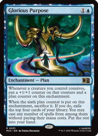 Glorious Purpose (MSC-031) - Commander: Marvel Super Heroes-1
