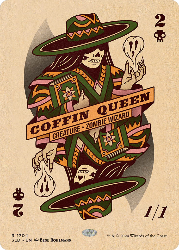 Coffin Queen (SLD-1704) - Secret Lair Drop (Borderless) Foil-1