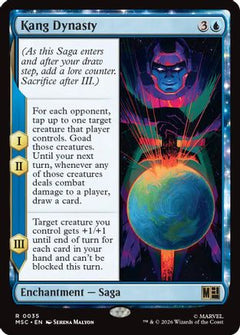 Kang Dynasty (Surge Foil) (MSC-035) - Commander: Marvel Super Heroes Foil-1