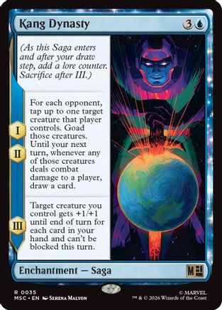 Kang Dynasty (Surge Foil) (MSC-035) - Commander: Marvel Super Heroes Foil-1