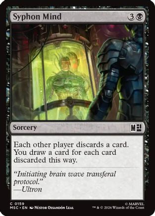 Syphon Mind (MSC-159) - Commander: Marvel Super Heroes-1