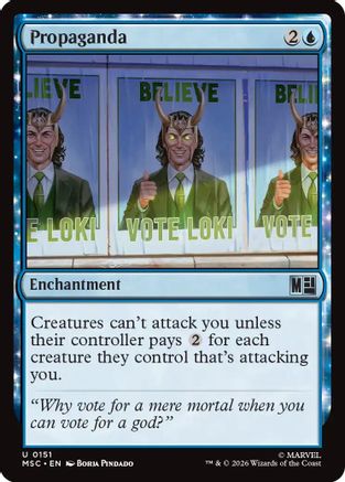 Propaganda (MSC-151) - Commander: Marvel Super Heroes-1