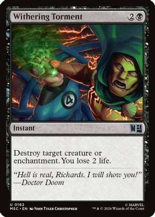 Withering Torment (MSC-162) - Commander: Marvel Super Heroes-1