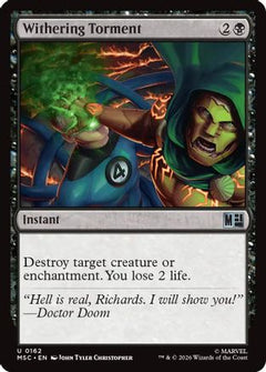 Withering Torment (MSC-162) - Commander: Marvel Super Heroes-1