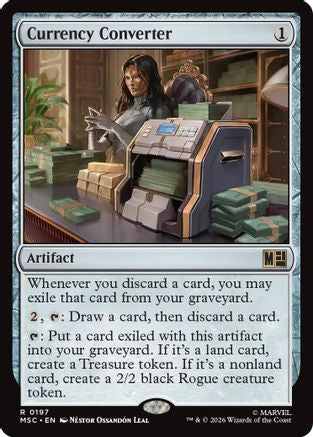 Currency Converter (Surge Foil) (MSC-197) - Commander: Marvel Super Heroes Foil-1