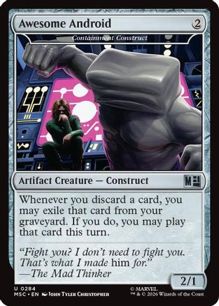 Awesome Android - Containment Construct (MSC-284) - Commander: Marvel Super Heroes-1